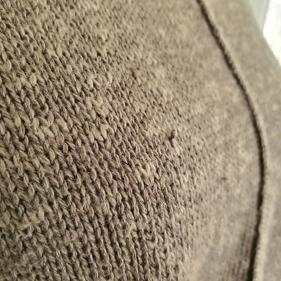 Vintage Linen Cotton Chunky Knit Sweater - Picture 6 of 14